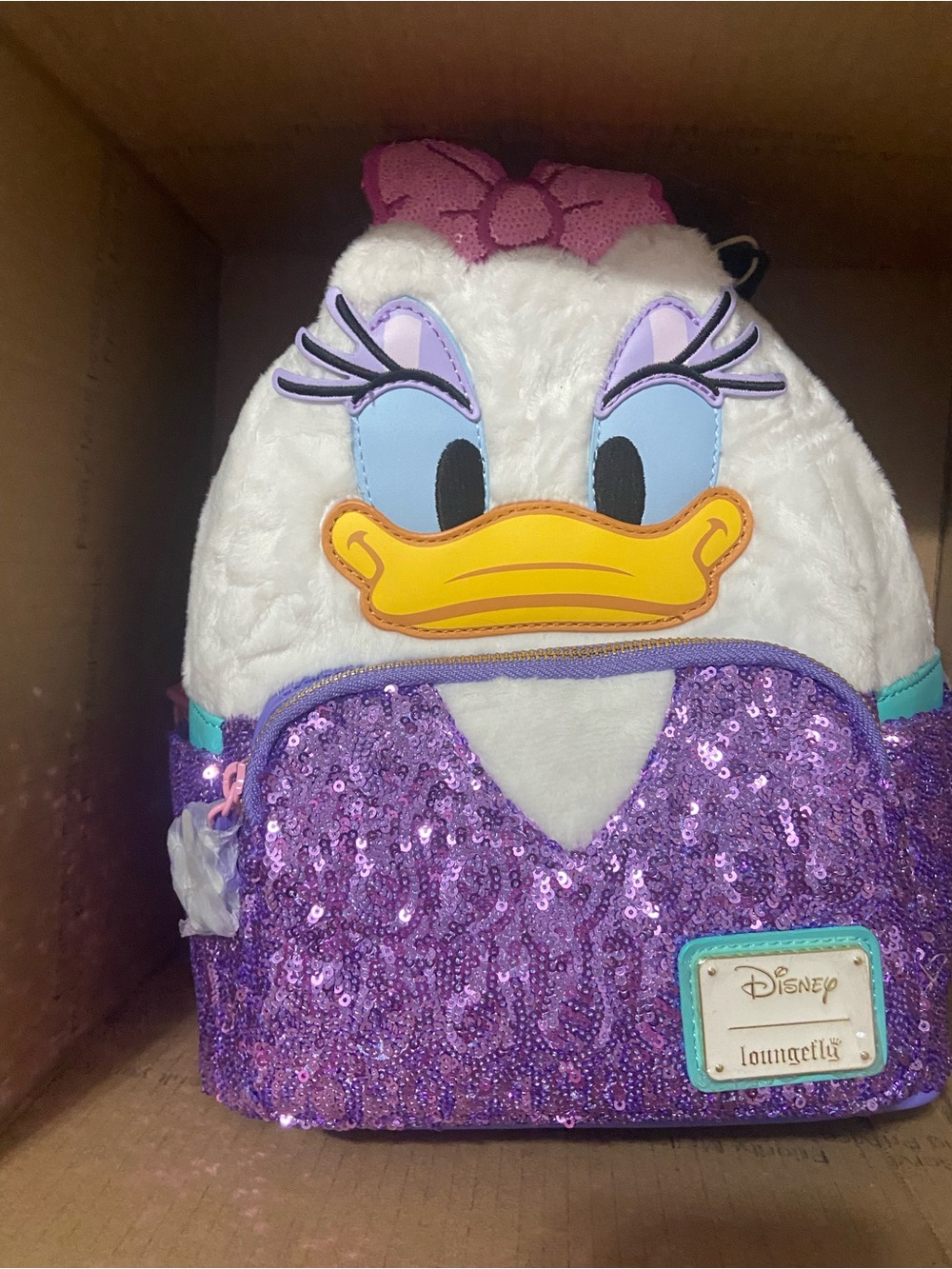 Daisy Duck Loungefly NWT Disney Backpack